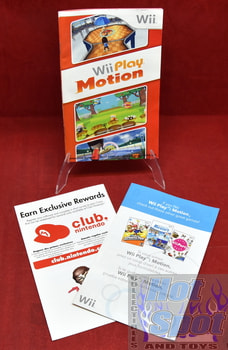 Wii Play Motion Original Booklet & Inserts