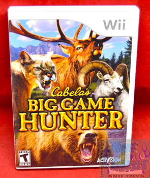 Cabela's Big Game Hunter Game CIB