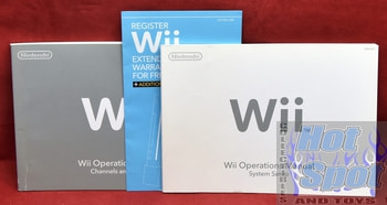 Wii Console & Remote Operations Manuals & Warranty Inserts