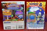 Sonic Colors Slip Cover & Instruction Booklet