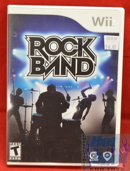 Rock Band Game Nintendo Wii