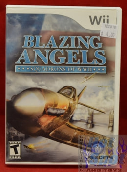 Blazing Angels Squadrons of WWII Game Nintendo Wii
