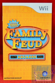 Family Feud Instruction Booklet