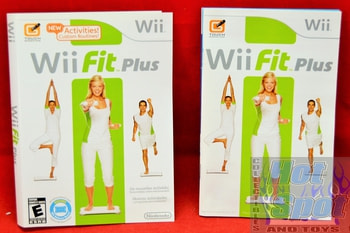 Wii Fit Plus Instructions Booklet and Slip Cover