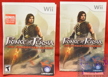 Prince of Persia BOOKLET AND SLIP COVER ONLY