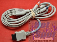 Nintendo Wii A/V Cable 5 Components