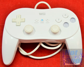 Wii White Controller (Cord)