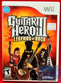 Guitar Hero Legends of Rock Game CIB