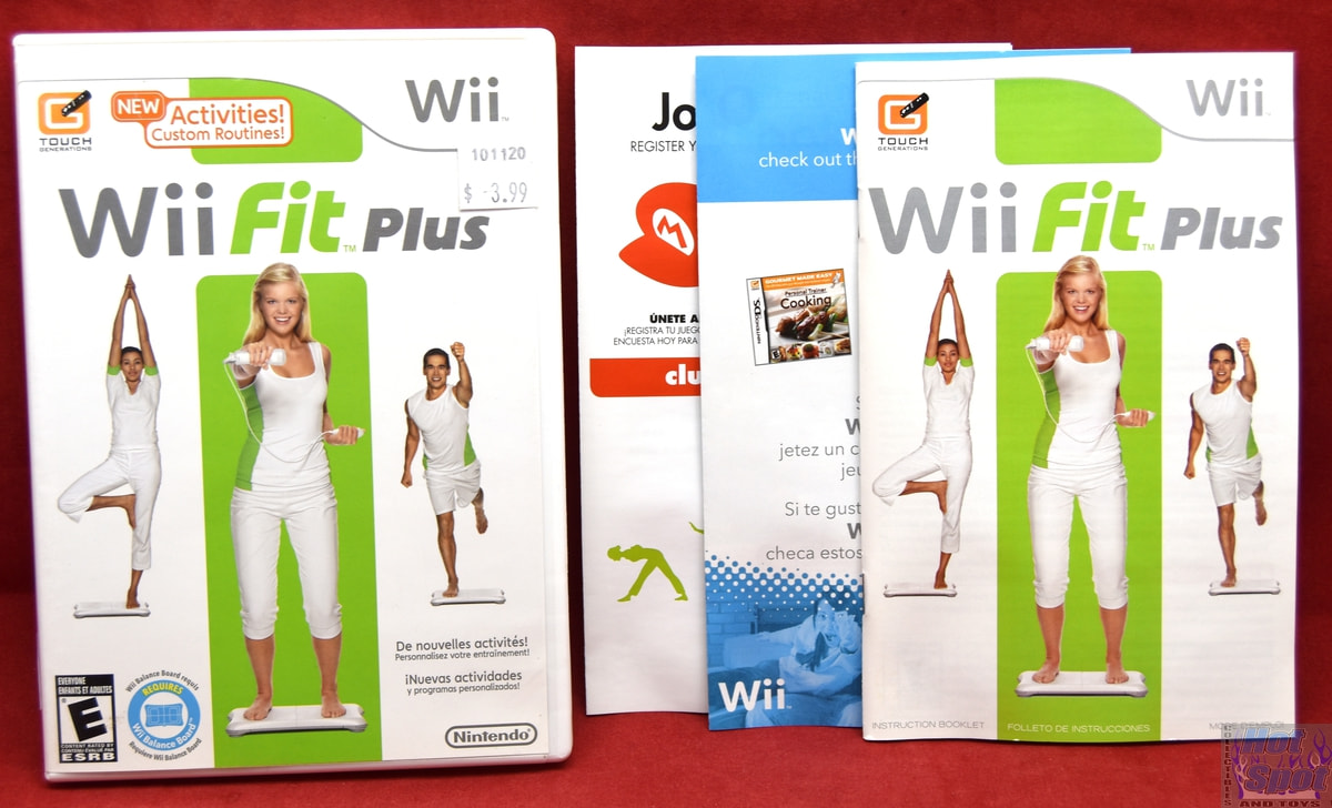 Stun kaping kleding Hot Spot Collectibles and Toys - Wii Fit Plus Case, Instructions Booklet  and Slip Cover