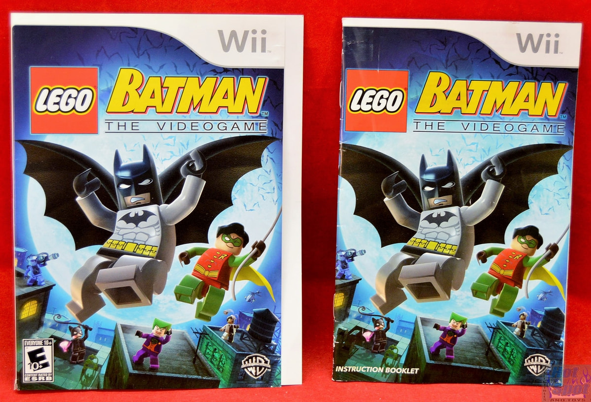 Lego Batman 1 And 2 Wii Bundle- Both Complete With Case, Manual And Games!