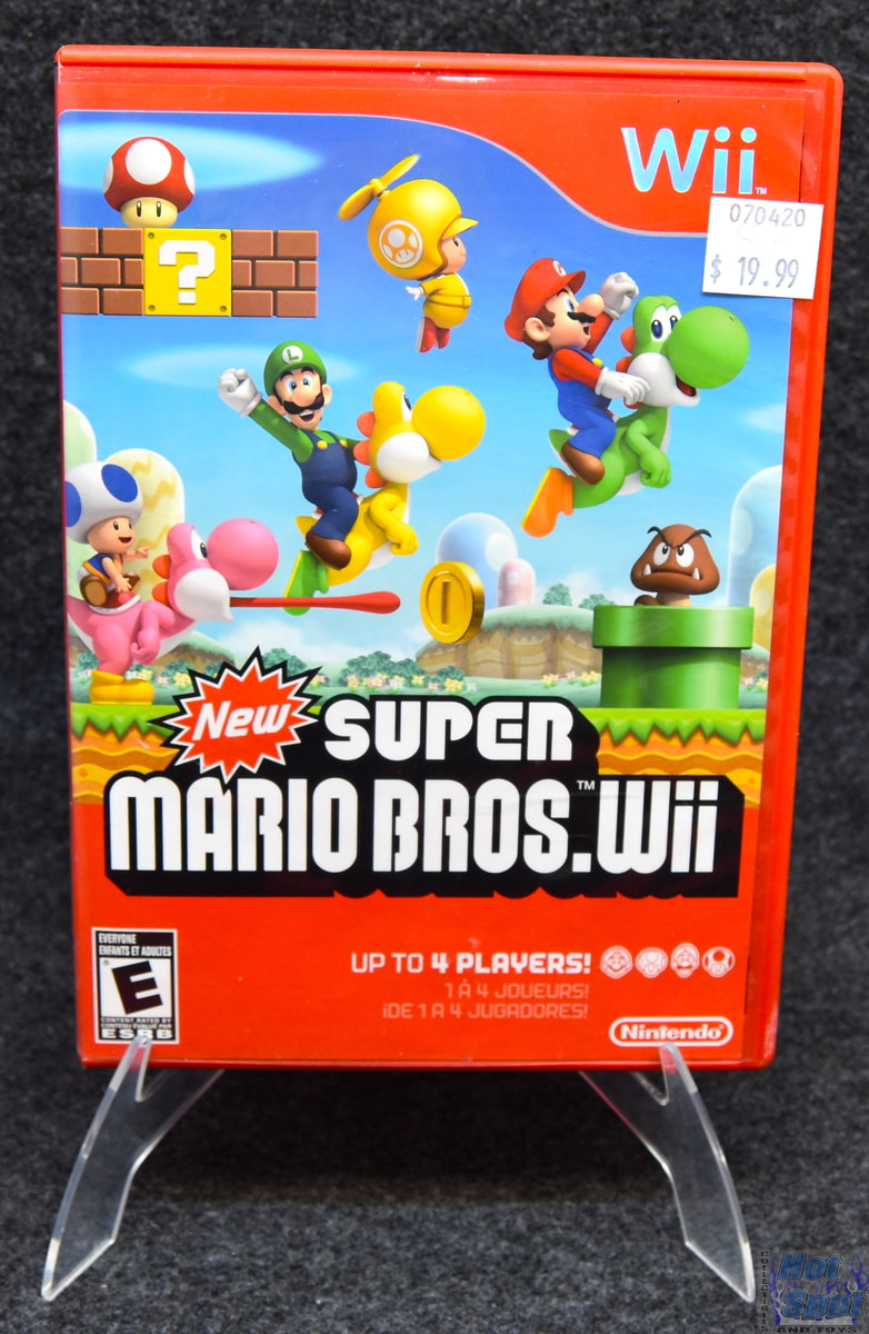 nintendo wii super mario bros