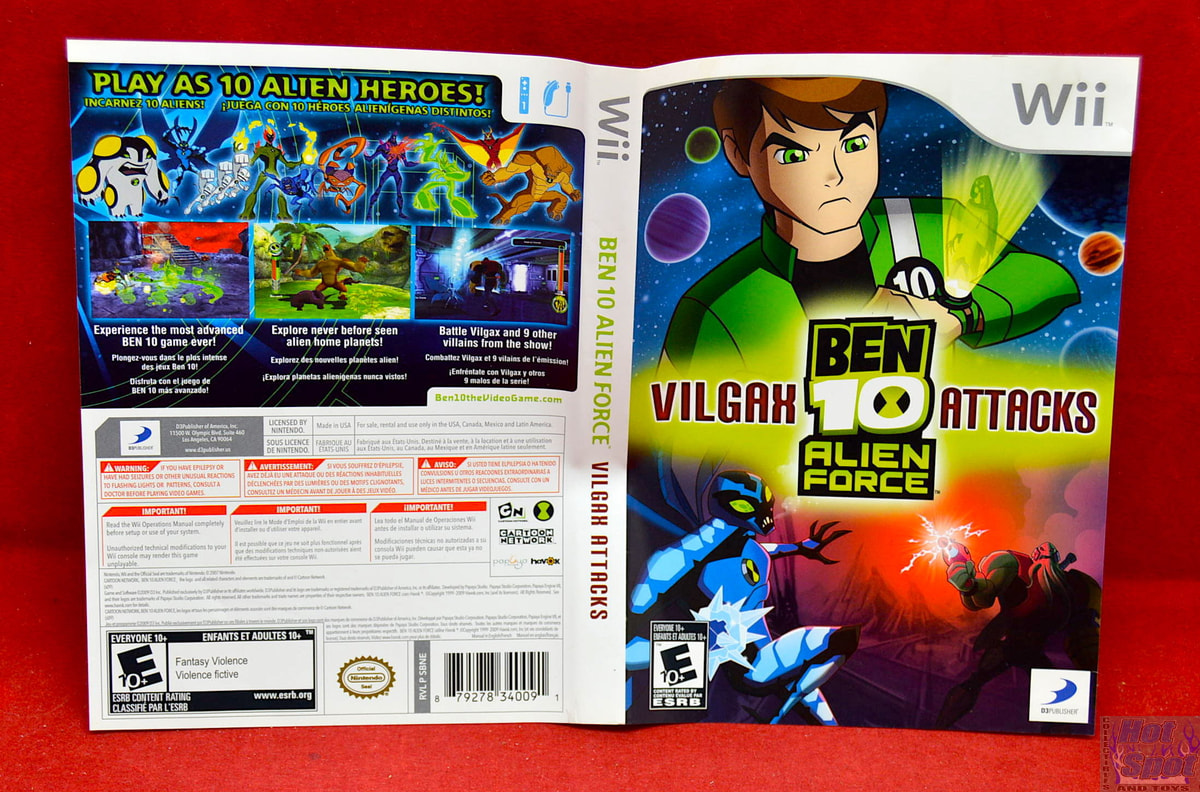 Ben 10: Alien Force Nintendo Wii Game