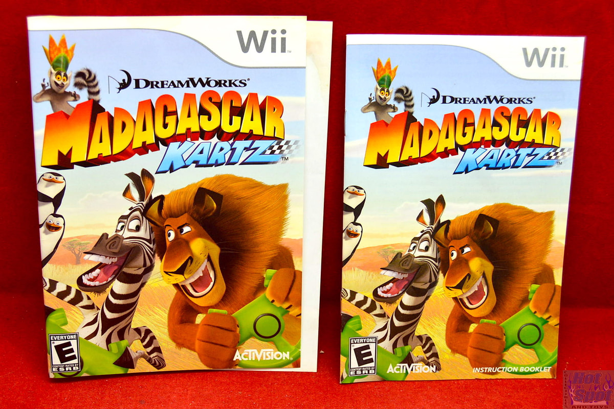 Hot Spot Collectibles and Toys - Madagascar Kartz Slip Cover & Booklet