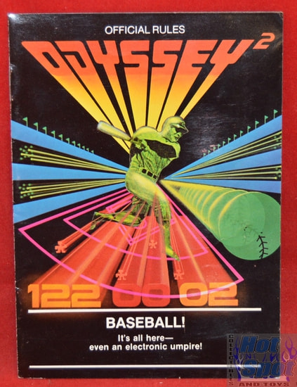 Odyssey2 Baseball Booklet