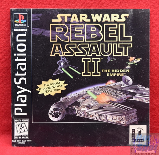 Star Wars Rebel Asault II Hidden Empire Instruction Booklet