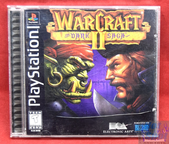 Warcraft 2 II the Dark Saga Case & Booklet