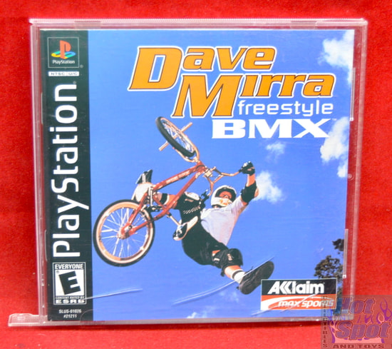 Dave Mirra Freestyle BMX Slip Cover & Booklet