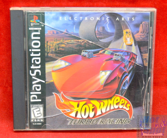 HotWheels Turbo Racing Slip Cover & Booklet