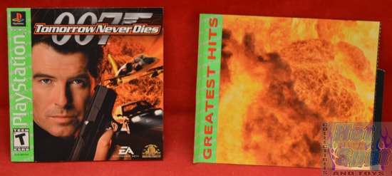 007 Tomorrow Never Dies Instructions Booklet and Slip Cover