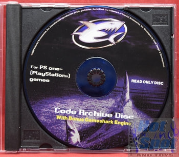 Gameshark Code Archive Disc for PS one