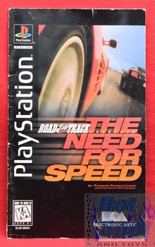 Road & Track Presents The Need for Speed Long Box PS1 Instruction Manual