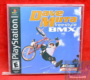 Dave Mirra Freestyle BMX Slip Cover & Booklet