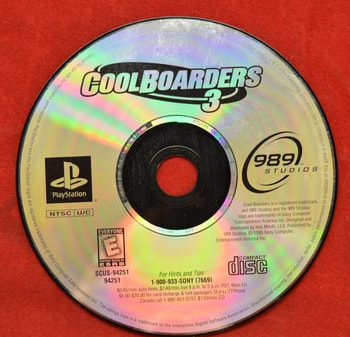 Cool Boarders 3 Disc Only