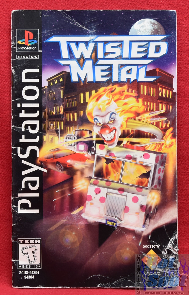 PS1 Case - NO GAME - Twisted Metal 3 