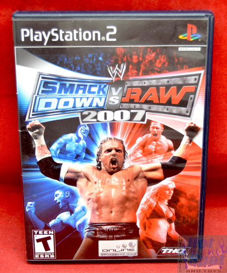 Smack Down vs. Raw 2007 Original CASE ONLY