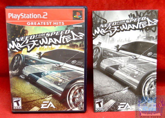 Need for Speed: Most Wanted GH Original Case & Instruction Booklet