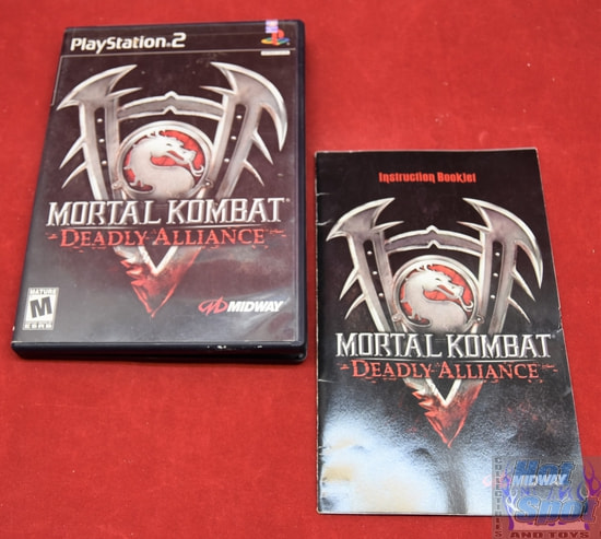 Mortal Kombat Deadly Alliance PS2 Covers, Cases, and Booklets