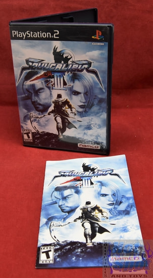 Soul Calibur III PS2 Covers, Cases, and Booklets