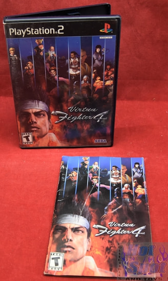 Virtua Fighter 4 PS2 Covers, Cases, and Booklets