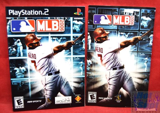 MLB 2006 Slipcover & Booklet