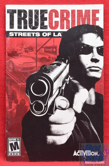 True Crime Streets of LA Instruction Booklet