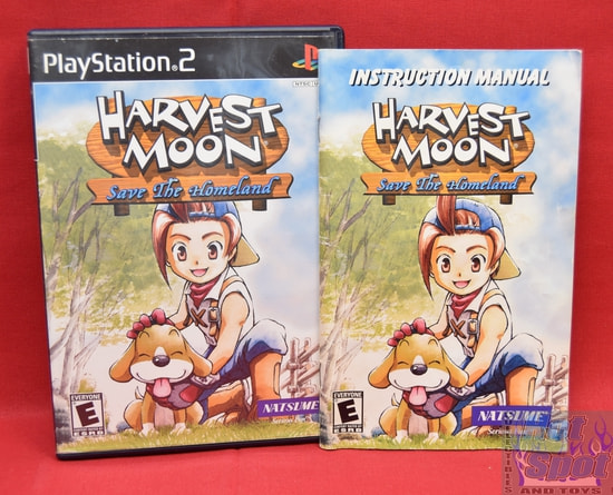 Harvest Moon Save the Homeland Cases, Slipcovers & Manuals