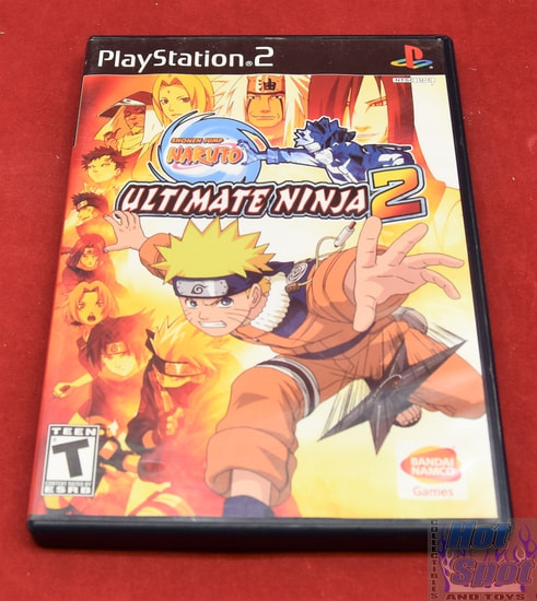 Ultimate Ninja 2 PS2 Covers, Cases, and Booklets