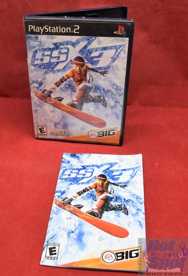 SSX3 PS2 Covers, Cases, and Booklets