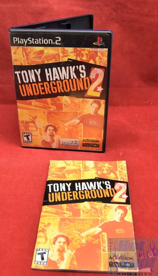 Tony Hawk's Underground 2 PS2 Covers, Cases, and Booklets