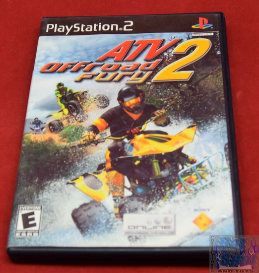 ATV Off Road Fury 2 PS2 Covers, Cases, and Booklets