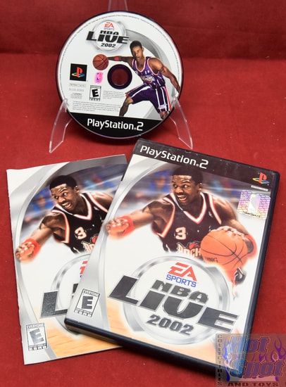 NBA Live 2002 PS2 Game