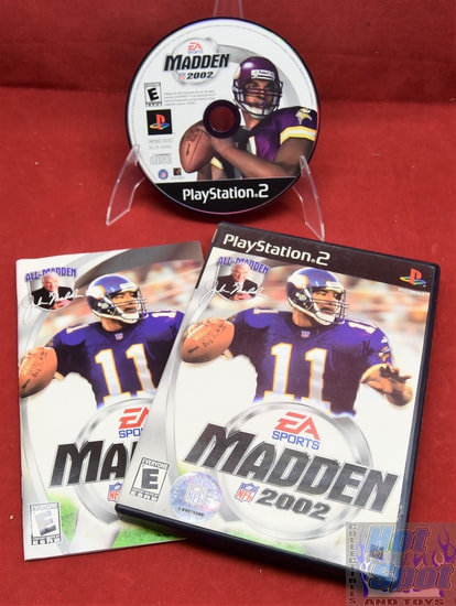 Madden 2002 PS2 Game