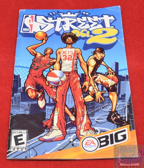 NBA Streets Vol. 2 PS2 Covers, Cases, and Booklets