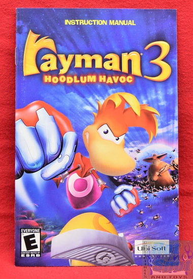 Rayman 3 Hoodlum Havoc Instruction Booklet