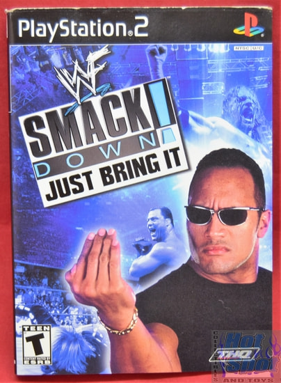 Smack Down ! WWF Just Bring It Slip Cover Only