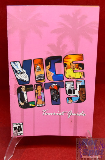 Grand Theft Auto Vice City Tourist Guide w/ Poster