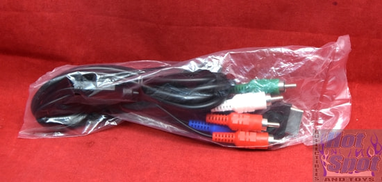 PS2 / PS3 Component RCA AV Cable Cord Unbranded