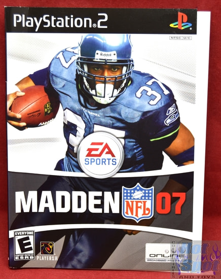 Madden NFL 07 Slipcover & Booklet