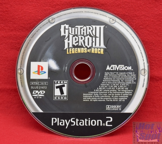 Guitar Hero 3 Legends of Rock Disc Only