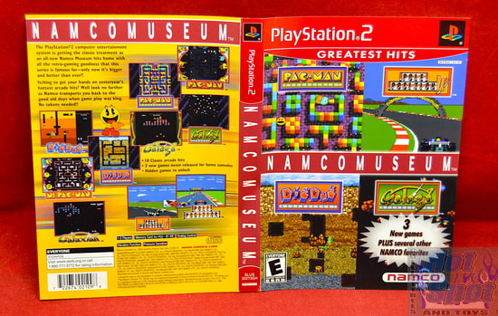 Namco Museum Slip Cover